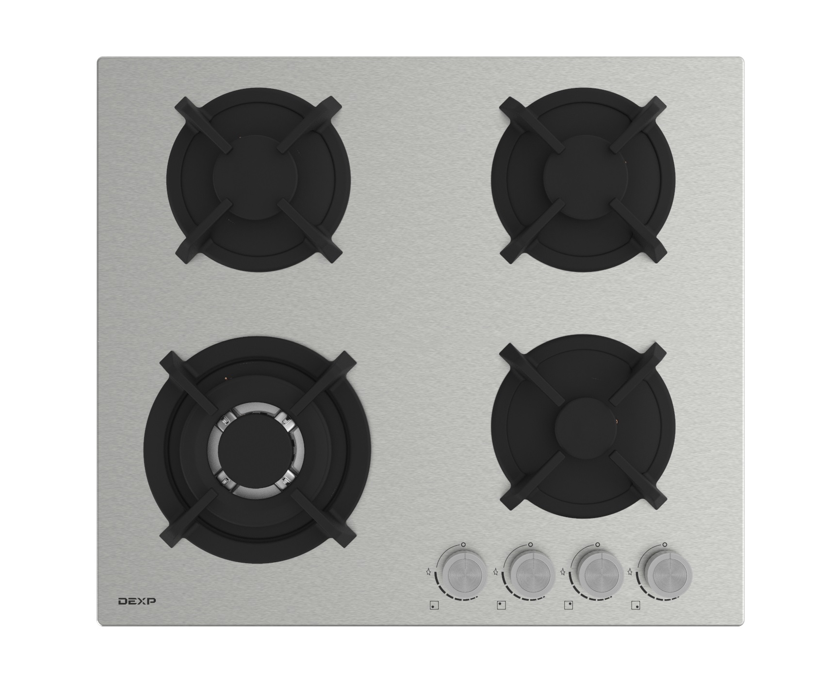 9205893 Газовая варочная поверхность DEXP GH-60M02FF STDN-0083031