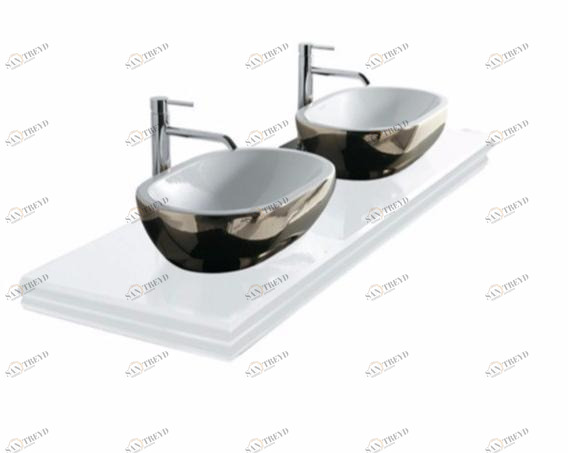 GALASSIA Двойная стеклянная столешница Midas sun-id-1500122