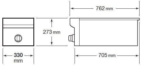 Wolf Газовая встраиваемая плита из нержавеющей стали Barbecue sun-id-1439734 - Вид №1