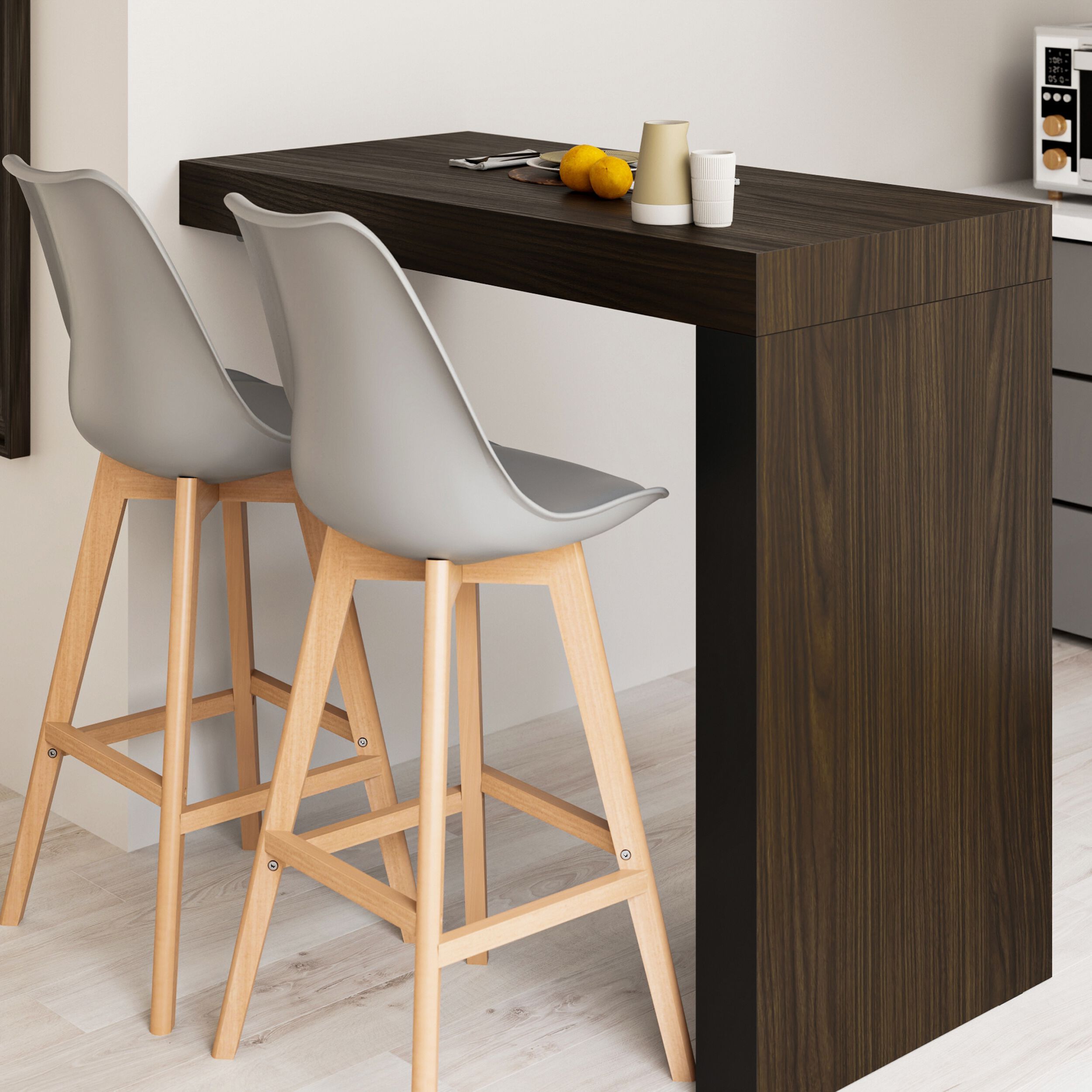 Высокий стол на полуострове в облагороженном Mobili Fiver Evolution ARCH-00029986 - Вид №36