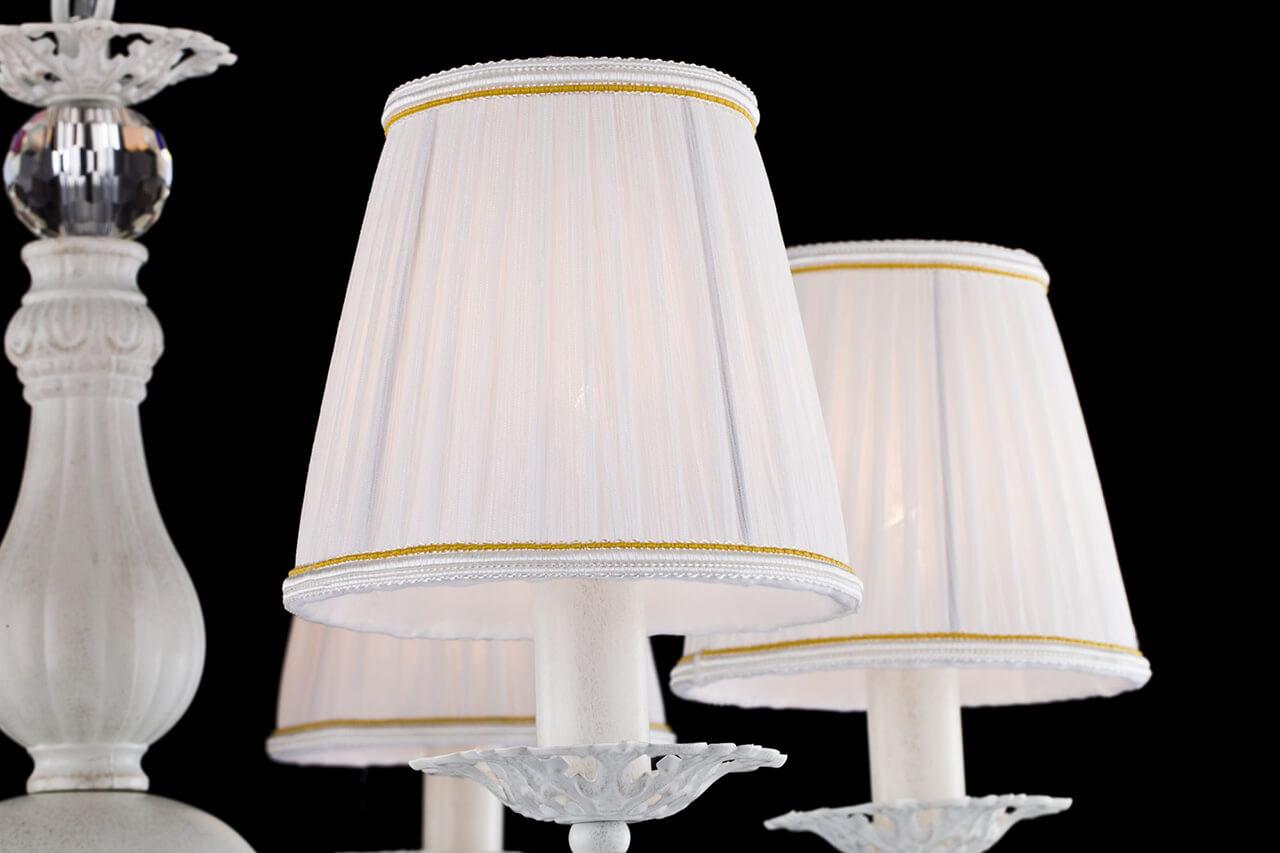 Подвесная люстра Freya Bianchi FR2307-PL-06-WG FREYA ДИЗАЙНЕРСКИЕ, BIANCHI 186103 Белый  - Вид №2