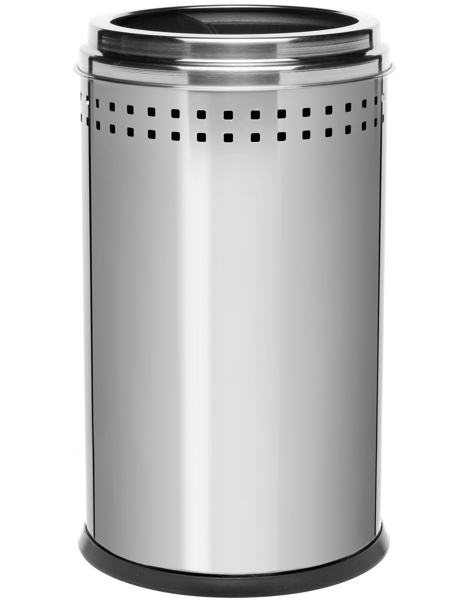 Ведро для мусора  без крышки Lupus 16L Chrome NAVAKO 11106