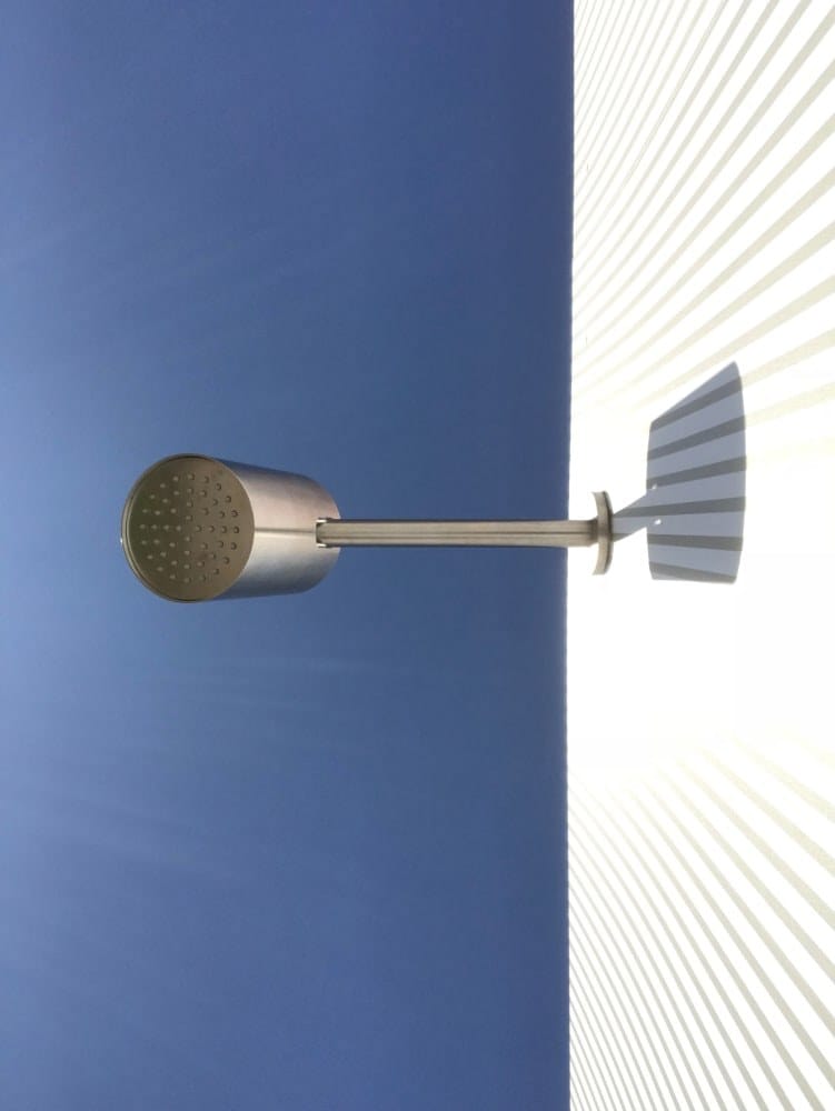 Круглая душевая головка из нержавеющей стали Agape SQUARE ARCH-00101280 - Вид №3