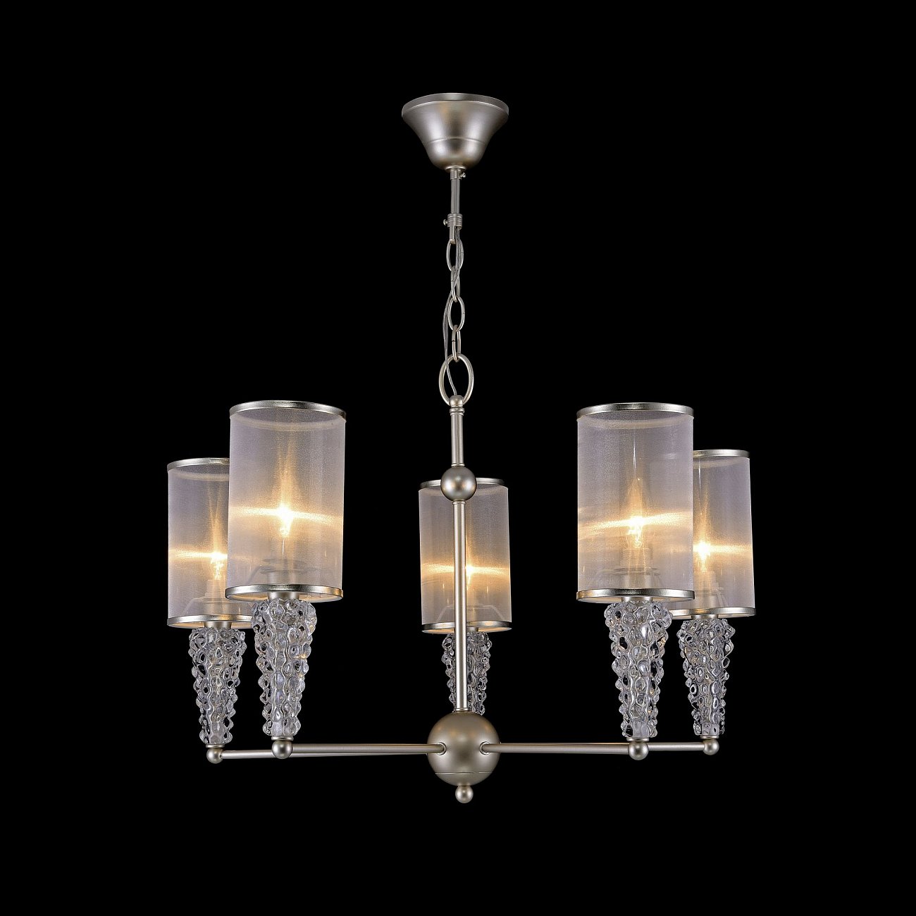 Люстра подвесная золотая матовая Vilena FR2687PL-05G FREYA ДИЗАЙНЕРСКИЕ, CLASSIC 00-3956412 Золото  - Вид №1