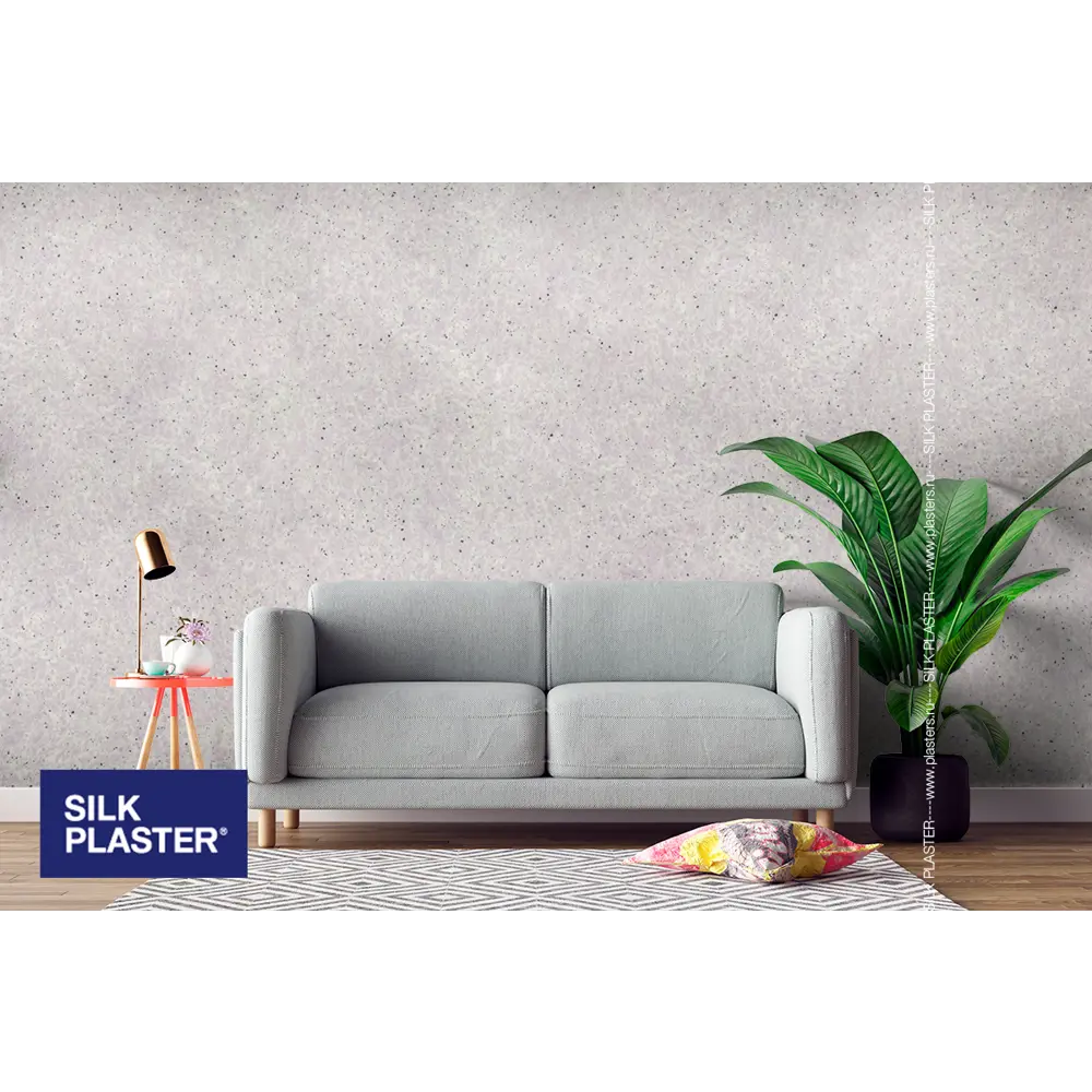 Жидкие обои Silk Plaster Absolute А405 1.115 кг цвет лавандовый 82736085 STLM-2056081  - Вид №3