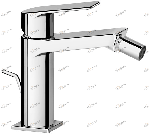 Fir Italia Смеситель для биде на столешнице из латуни с автоматическим сливом Doda 67 6721011
