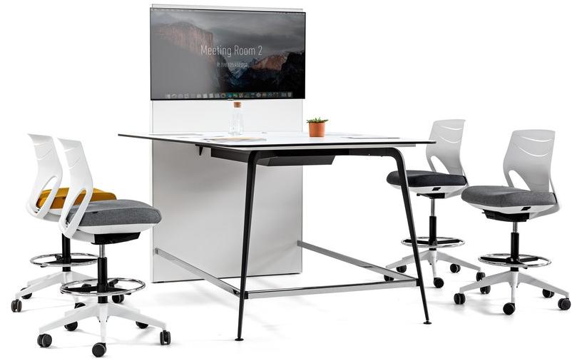 ACTIU Стул офисный вращающийся с 5 спицами на колесиках Efit sun-id-1506516 - Вид №6