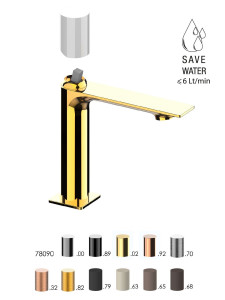 Однорычажный смеситель для раковины с ограничителем расхода