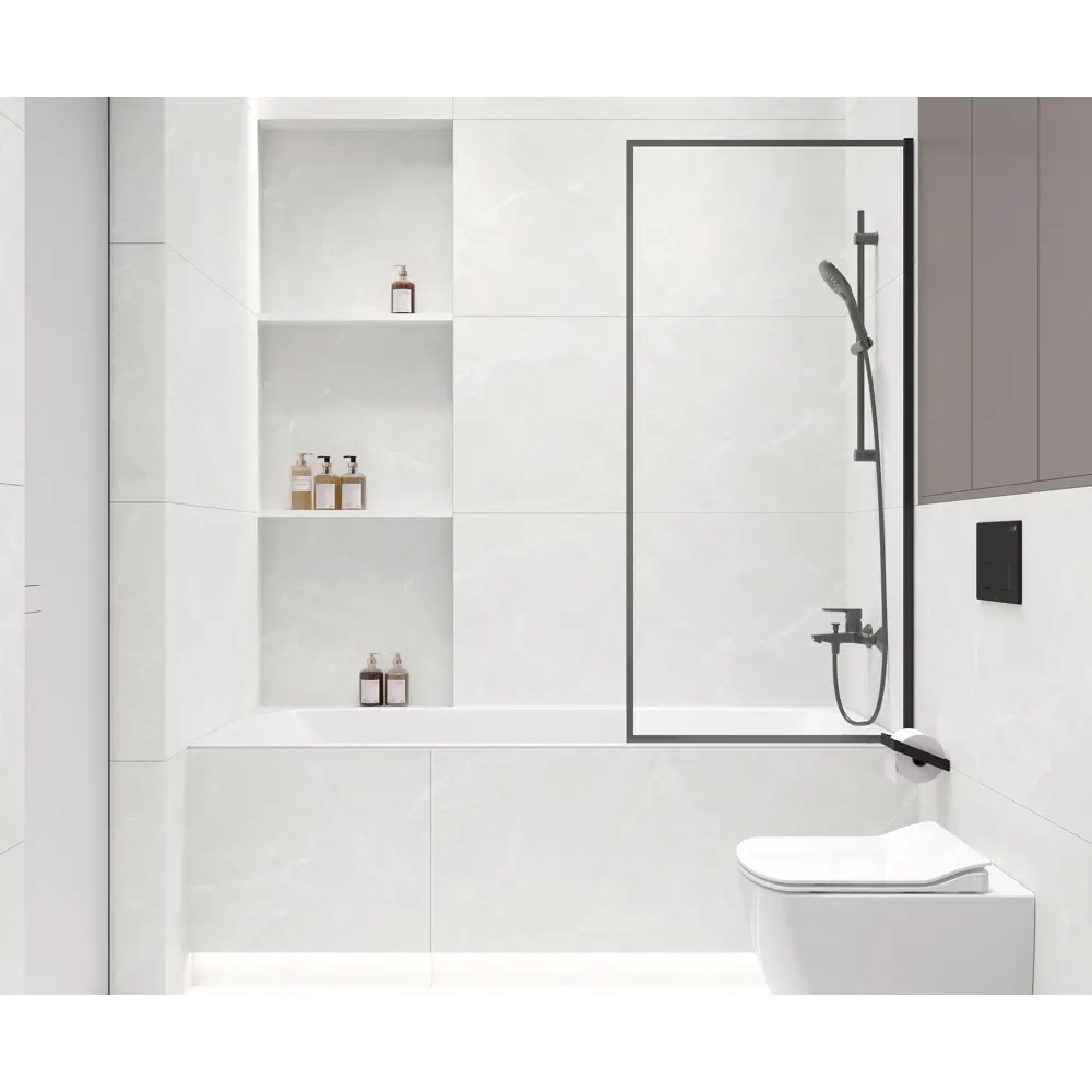 Глазурованный керамогранит Ceradim Stone Cool White 60x120 см 1.44 м² матовый цвет белый 89457823 STLM-2182732  - Вид №3