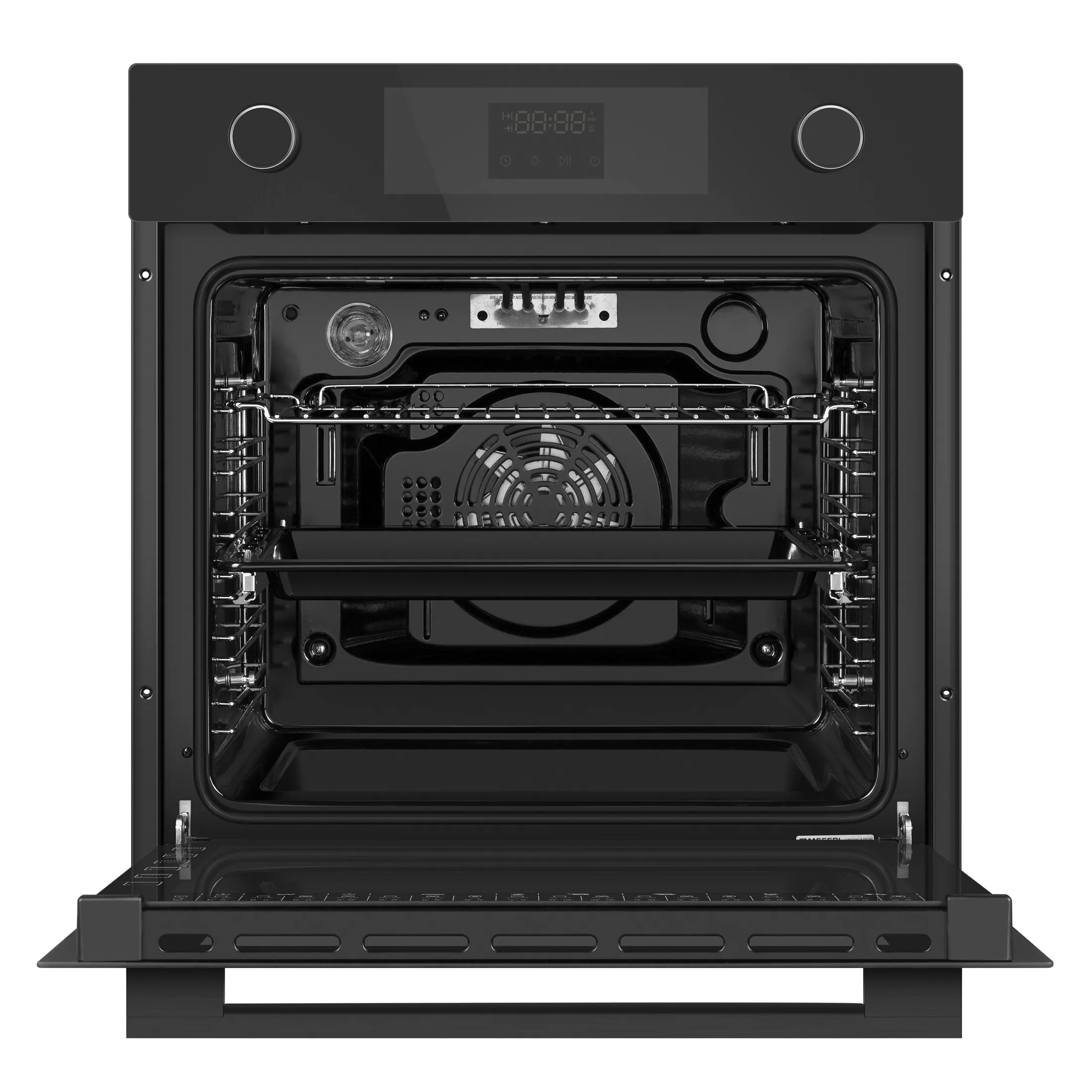 9168823 Электрический духовой шкаф Meferi MEO6013BK ULTRA черный STDN-0124062 - Вид №2