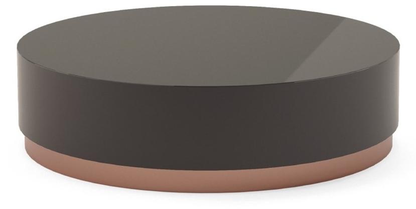 PRADDY Лакированный журнальный столик из нержавеющей стали и дерева для гостиной  Ml269  - Вид №1