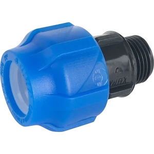 Муфта комбинированная ПНД Valfex 1 1/2"x50 мм НР