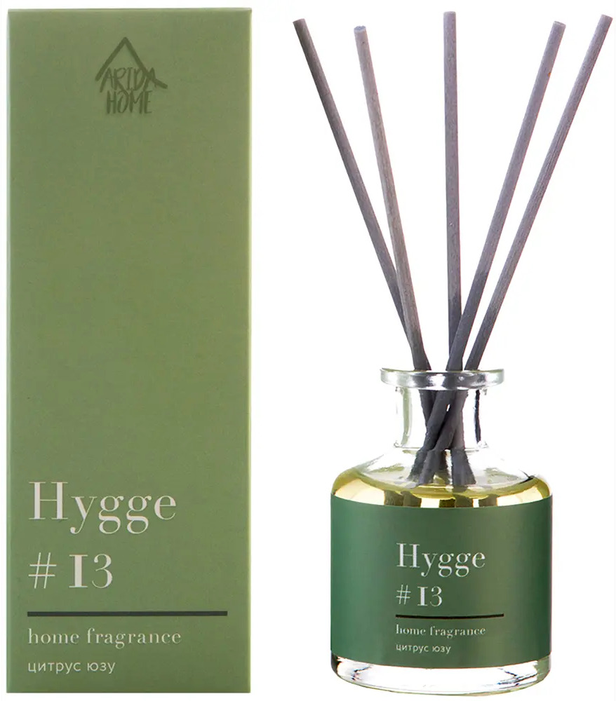 ARIDA HOME Диффузор Hygge 13 «Цитрус» для атмосферы уюта 84535150