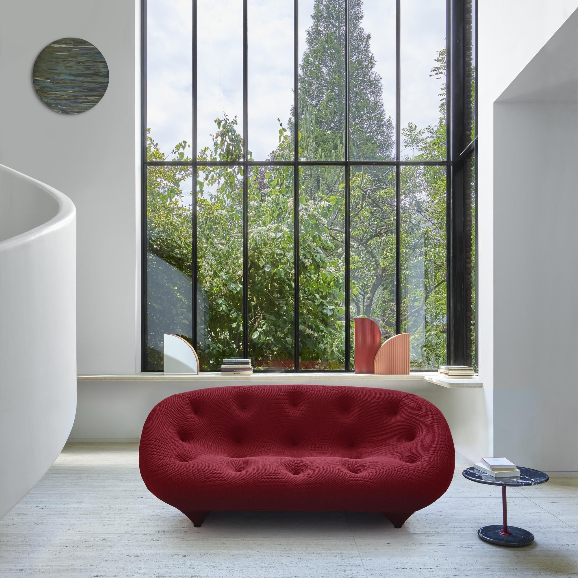 2-местный тканевый диван capitonné Ligne Roset Ploum ARCH-00041997 - Вид №1