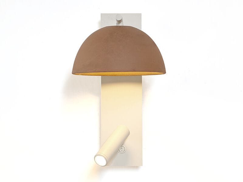 Металлический и терракотовый светодиодный настенный светильник luxcambra Absis ARCH-00067345