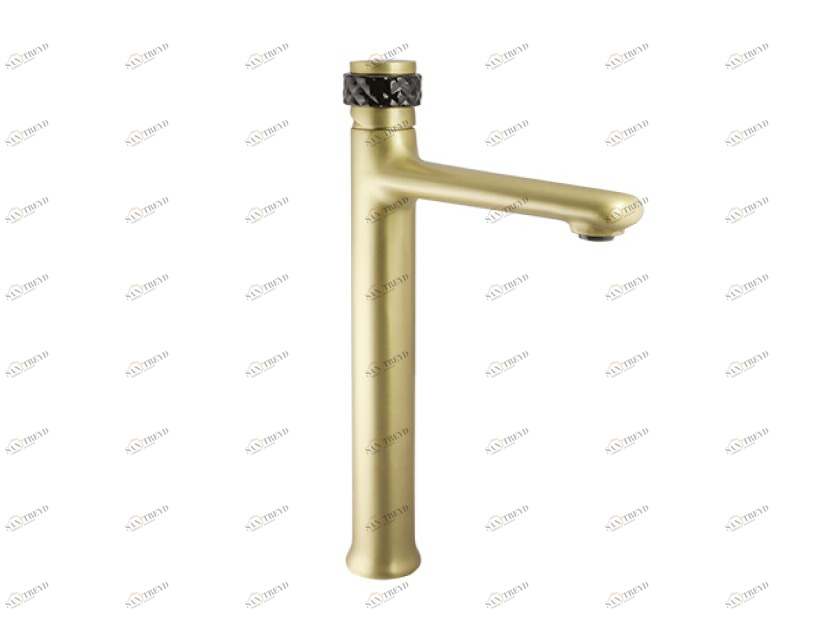 065503.L00.50 Смеситель для раковины High Monolever с белым фарфором Яркий хром Mestre 