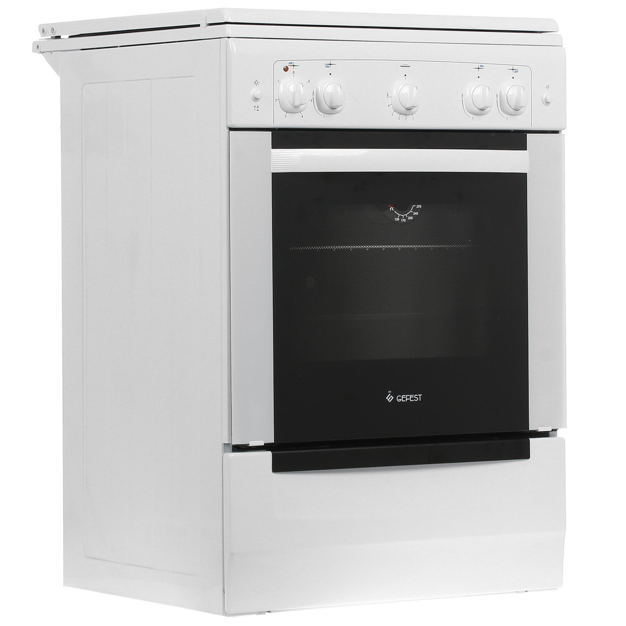 1089378 Комбинированная плита Gefest 6110-01 белый STDN-0074328 - Вид №1