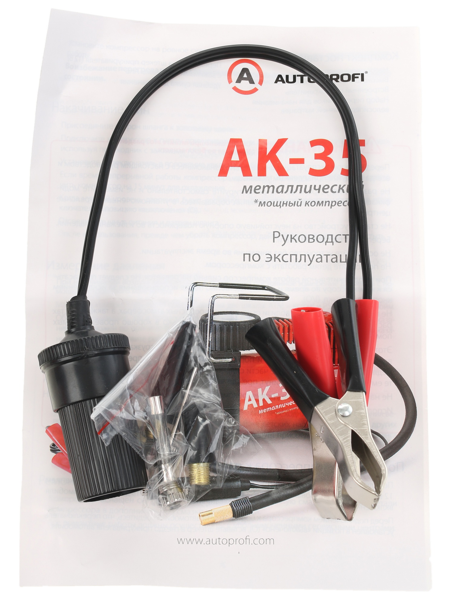 1073945 Компрессор Autoprofi AK-35 STDN-0035708 - Вид №6