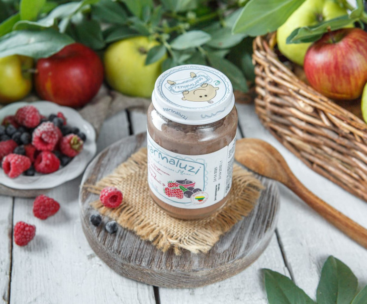 5217 Десерт "Расти здоровый" с йогуртом и ягодами с 8-ми месяцев Вкусляндия  - Вид №2