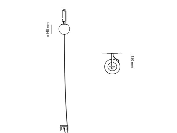 Выдувное стекло светодиодный настенный светильник Artemide nh ARCH-00077242 - Вид №13