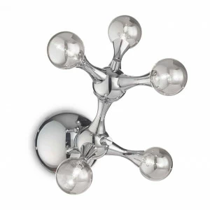 Бра светодиодное на 5 ламп хром Nodi Ap5 Cromo Nodi Ap5 IDEAL LUX NODI 00-3932067 Хром