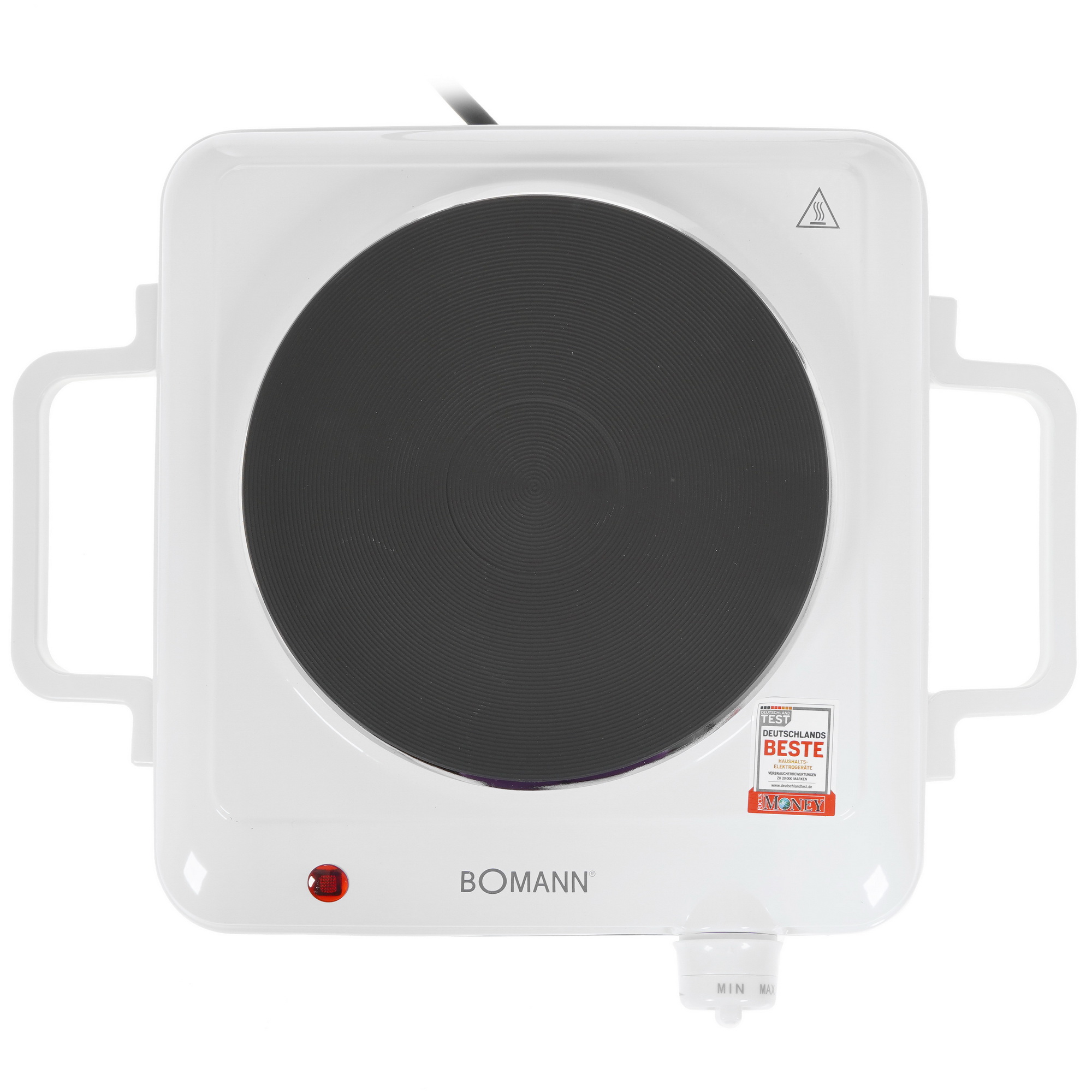 5327197 Плита компактная электрическая Bomann EKP 5027 CB белый STDN-0049662