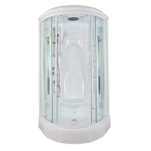 Закрытая душевая кабина Aquanet Taiti 110x110 без пара и г/м, прозрачное стекло