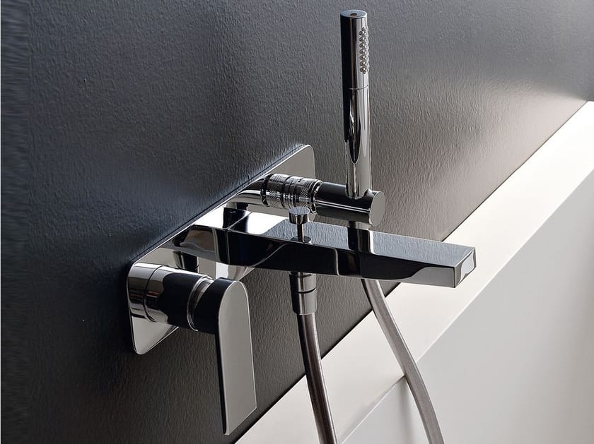 Настенный смеситель для ванны с переключателем Zazzeri 100 ARCH-00101292