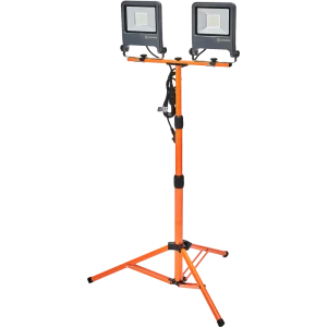 Прожектор светодиодный уличный Ledvance Work Light 2x50 Вт 4000K IP65 на треноге, нейтральный белый свет