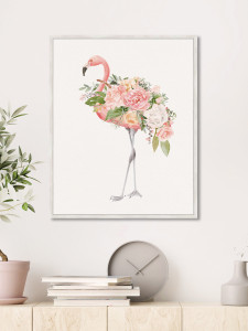 91108866 Картина в раме "Фламинго 1" 40х50 см STLM-0488672 GRAFIS-ART