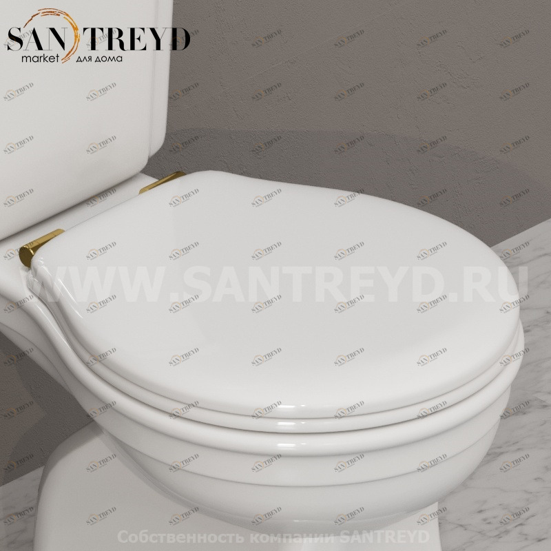 PA139 Крышка сиденье для унитаза Ceramica Globo PAESTUM