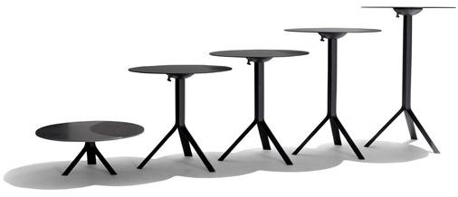 Joli Круглый алюминиевый журнальный столик Fizz sun-id-1394343 - Вид №1