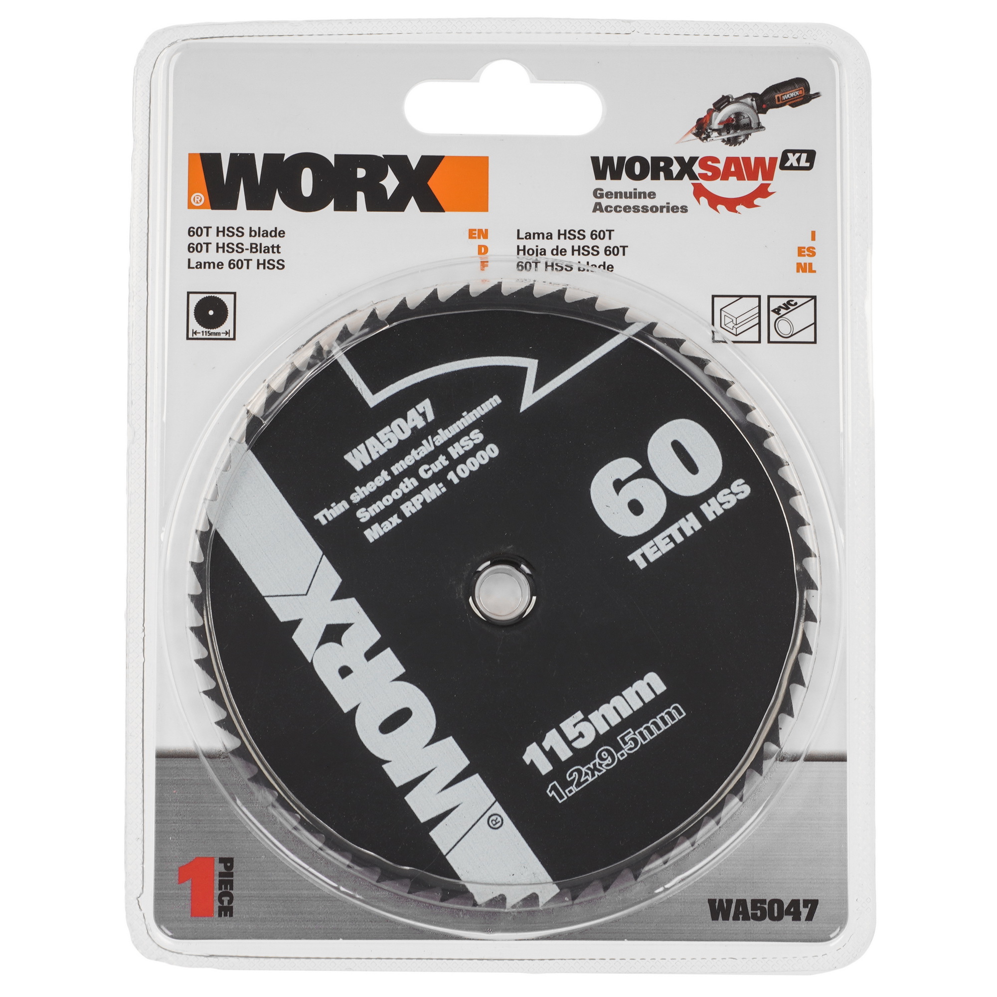Диск пильный WORX WA5047 9193745 STDN-0146722