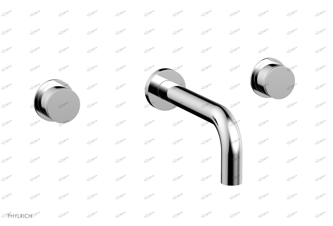 Смеситель для ванны RIBBON & REED Phylrich  K1137-026 Хромированный 