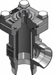Danfoss FIA SS — корпус фильтра из нержавеющей стали FIA SS 20 D STR Корпус фильтра 148B5384  - Вид №9