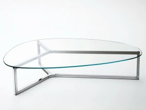 Gallotti&Radice Низкий овальный журнальный столик Raj