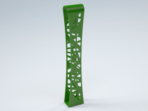 Стальной боллард / держатель велосипеда