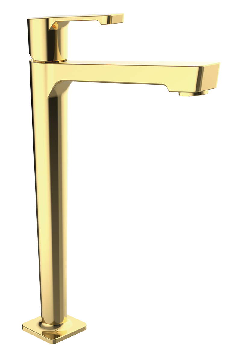 82531824 PREMIUM Polished золото Tall Умывальник смеситель Полированное Золото GRB MIXERS JOLIE