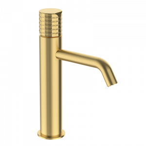 75540757 PREMIUM Матовый Gold XL Умывальник смеситель Матовое Золото GRB MIXERS