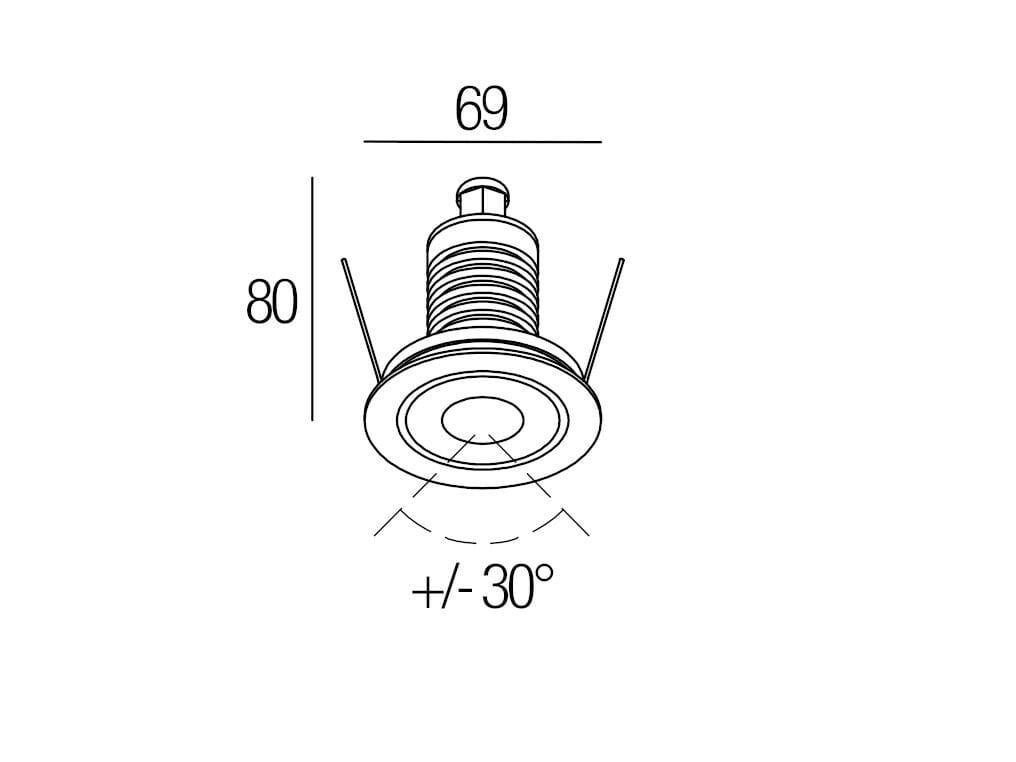 Утопленный светодиодный прожектор Flexalighting SLOT 2 ARCH-00000248 - Вид №2