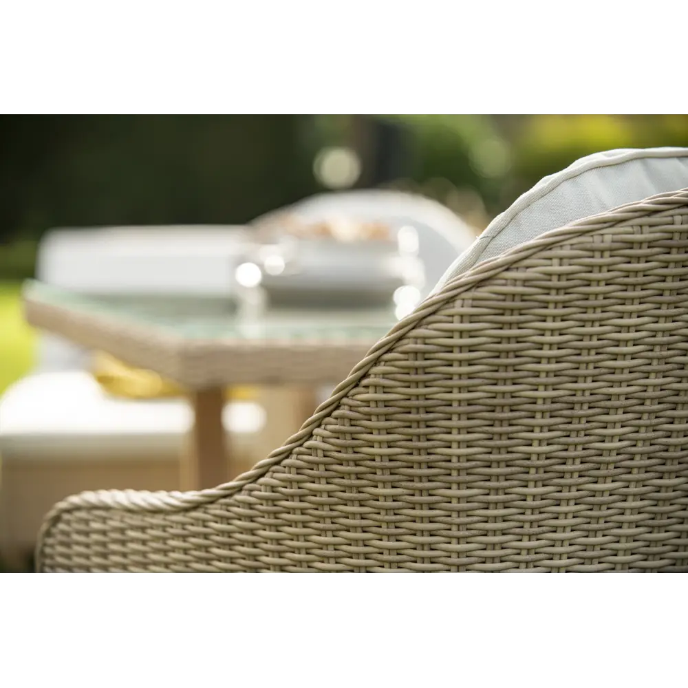 Кресло садовое NATERIAL Medena с подушками - алюминий и искусственный ротанг 87082102 STLM-0073136 - Вид №7