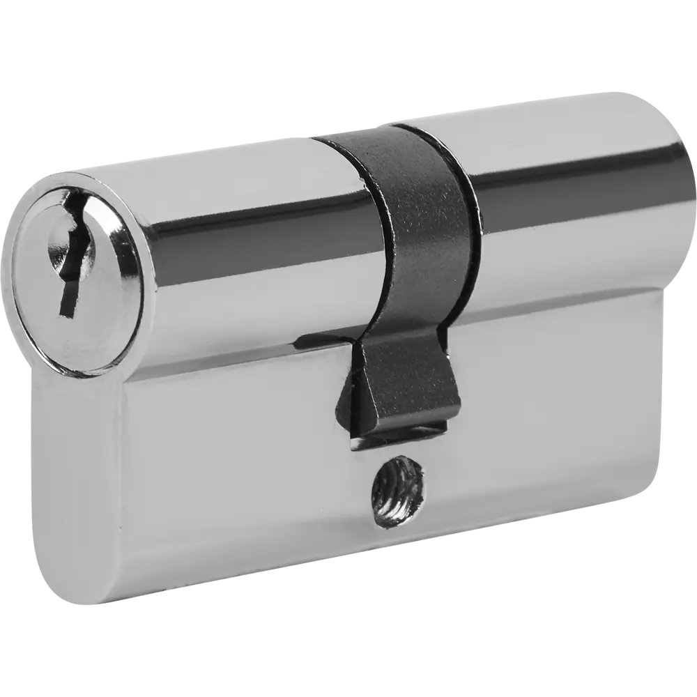 Цилиндр дверной НОРА-М с 5 ключами, хромированный 83684393 ECO Z STLM-0043446