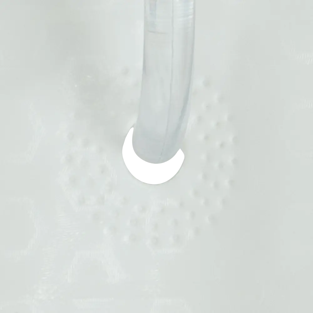 Занавесь для душа Vidage Porto - белая водонепроницаемая штора 180х180 см 89400666 STLM-1569747 - Вид №3