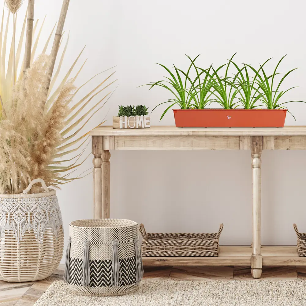 Балконный ящик INGREEN терракотовый для цветов 80 см 12973272 STLM-0002607 - Вид №4