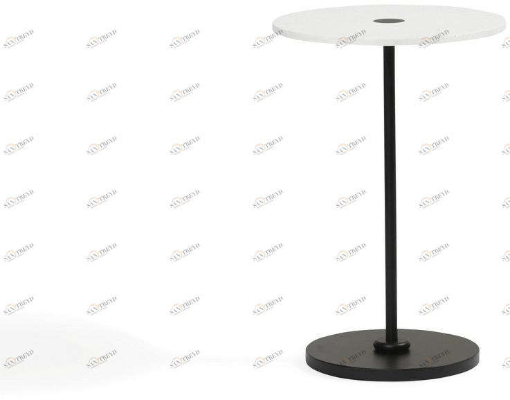 Blå Station Круглый журнальный столик из стали с порошковым покрытием  L37 Bla Station 