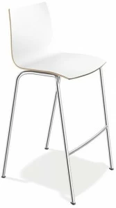 Casala Табурет из ламината с подставкой для ног Onyx barstool 2444/07