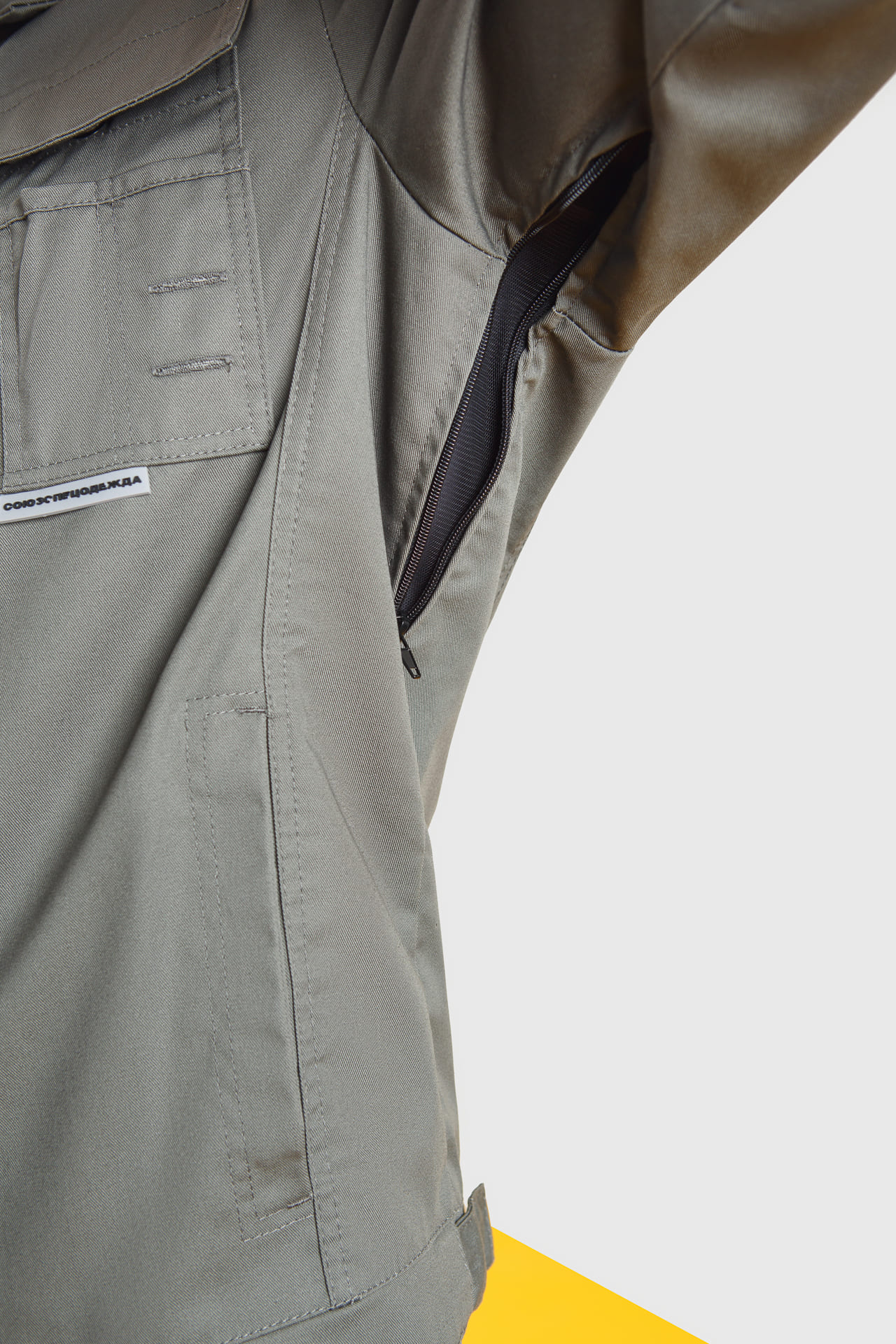 5026423 Костюм  NEW серый хаки STATUS  Летняя спецодежда  размер 48-50/182-188  - Вид №14