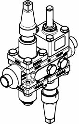 Danfoss ICF 20 — многофункциональные клапанные станции ICF 20-6-1RA (20 D) Клапан универсальный 027L3000  - Вид №4