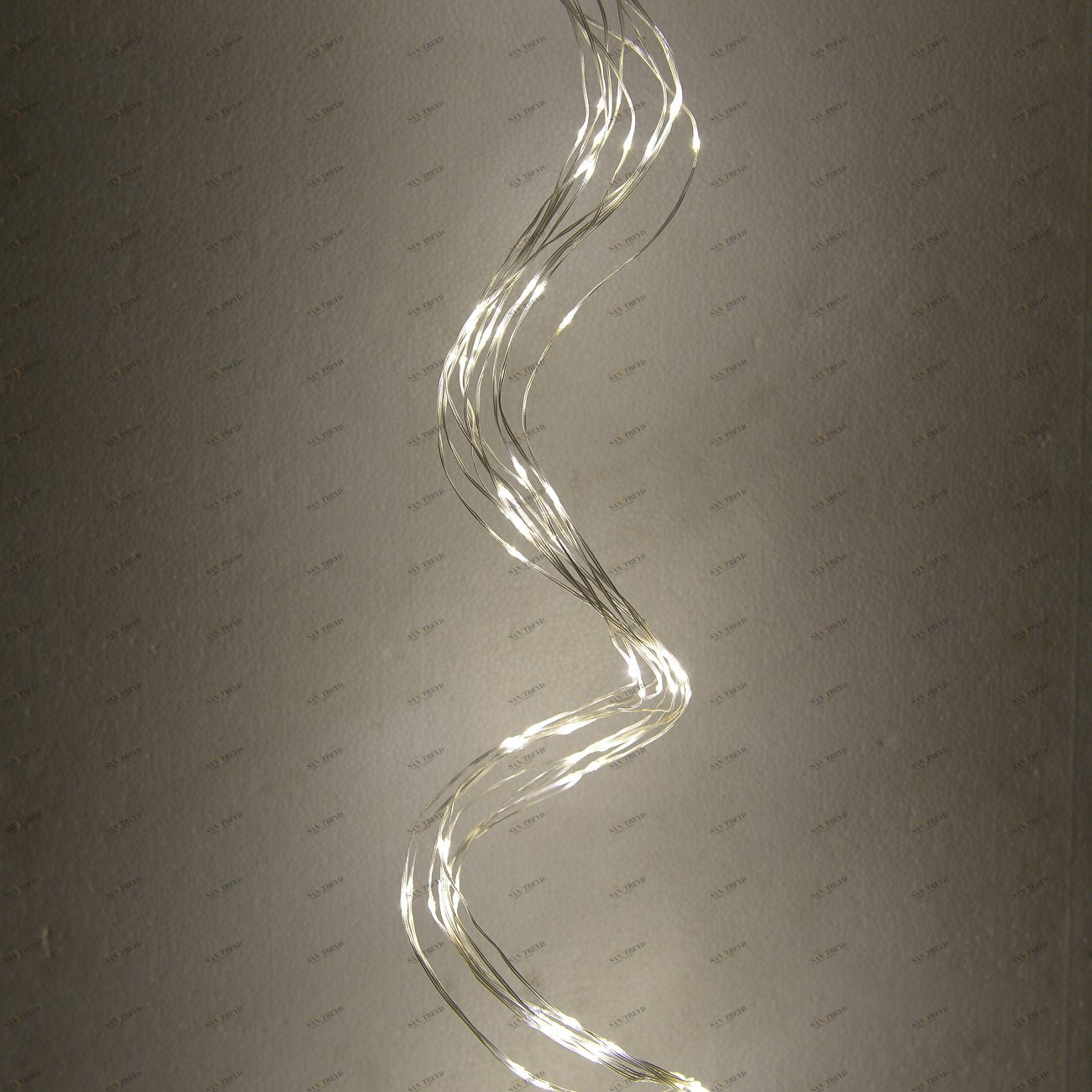 Гирлянда 2 м, 10 нитей серебристого цвета Adrey TO4ROOMS ГИРЛЯНДЫ, ГИРЛЯНДЫ И ОСВЕЩЕНИЕ 213715 Белый 