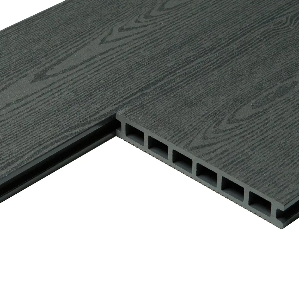 Террасная доска CM Decking Grand цвет Эбен 3000х190х25 мм 0.57 м² STLM-2105354 - Вид №6